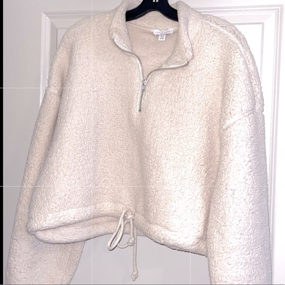 TOPSHOP Teddy Crop